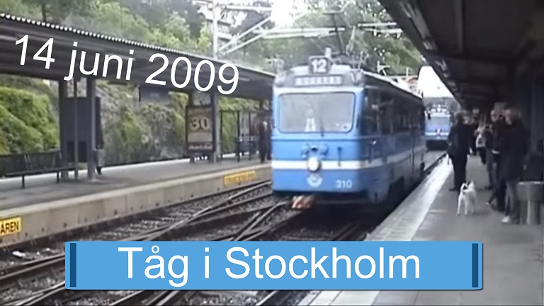 Tåg i Stockholm