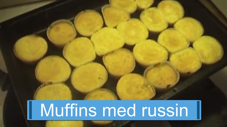 Muffins med russin